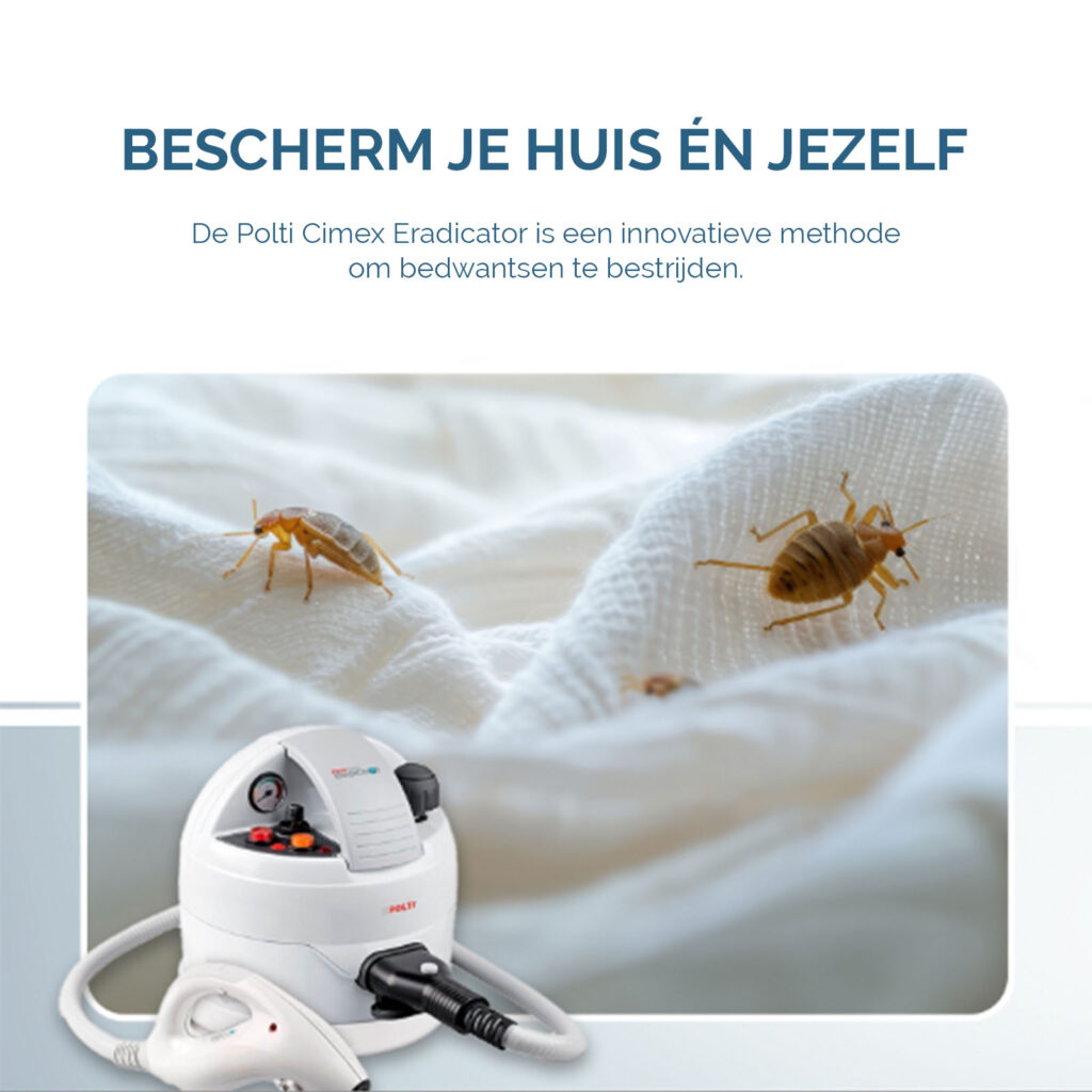 Polti Cimex Eradicator - Bedwantsen Bestrijdingsapparaat met Droge Stoom - afbeelding 4