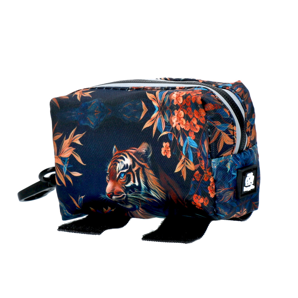 PoopyGo Eco Bag Tijger - Handige poepzakhouder met vrolijke print - afbeelding 2