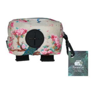 PoopyGo Eco Bag Pauw (Wit) - Handige poepzakhouder
