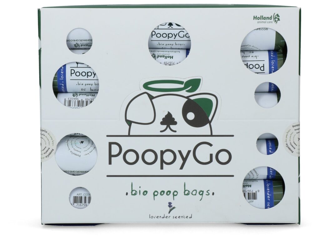 PoopyGo Eco friendly poepzakjes met lavendelgeur - 1 rol - afbeelding 5