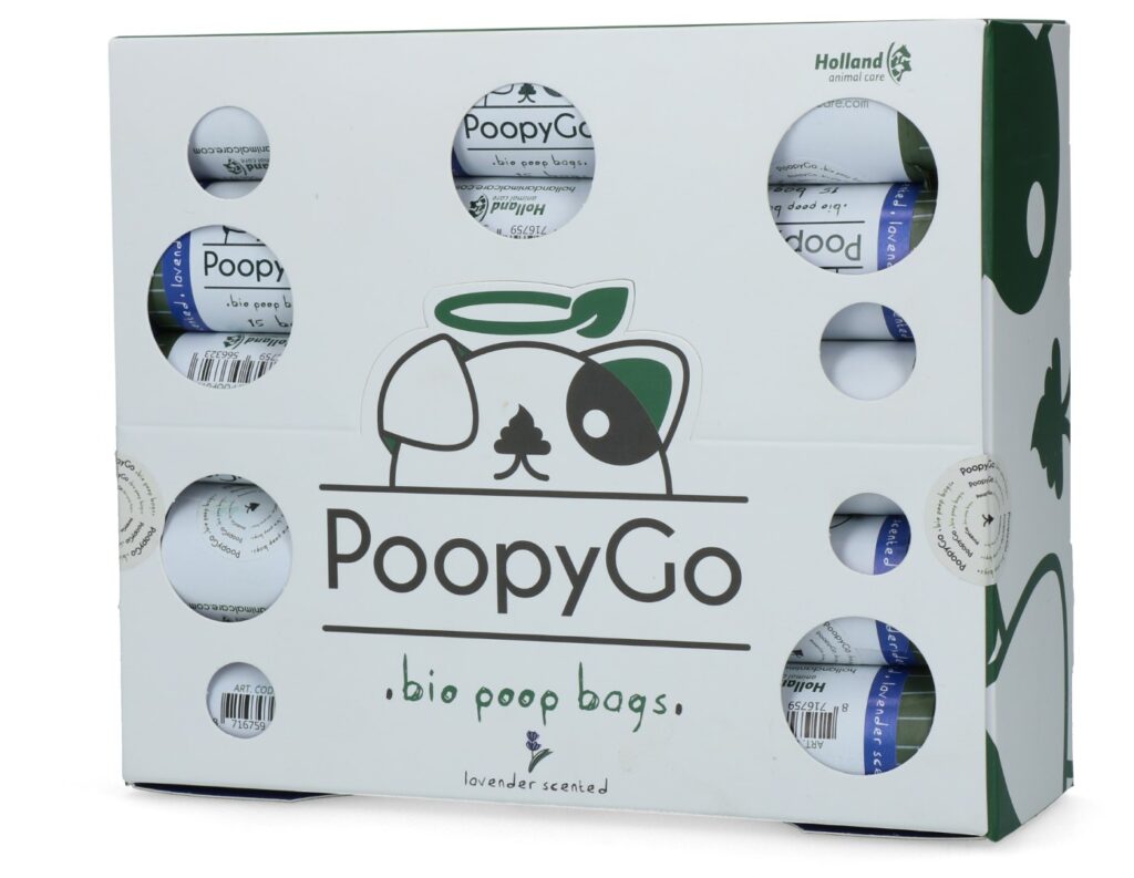 PoopyGo Eco friendly poepzakjes met lavendelgeur - 1 rol - afbeelding 6