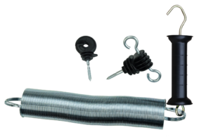 ZoneGuard Poortgreep met haken incl. veer 5 cm