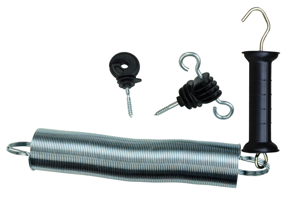 ZoneGuard Poortgreep met haken incl. veer 5 cm
