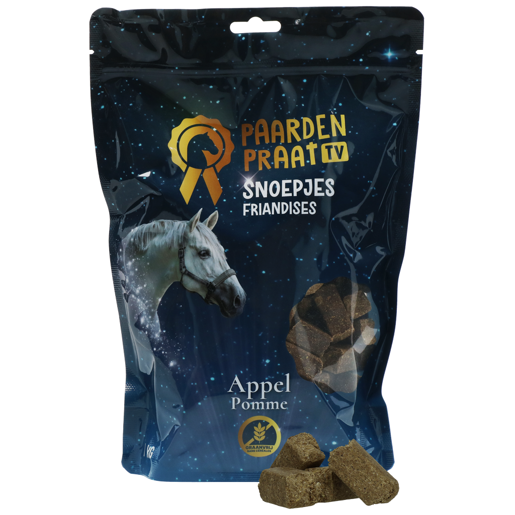 Paardenpraat TV Snoepjes Appel Graanvrij 1 kg