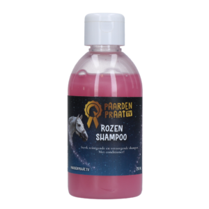 Paardenpraat TV Shampoo Rozen 250 ml - Verzorgende Shampoo voor Paarden