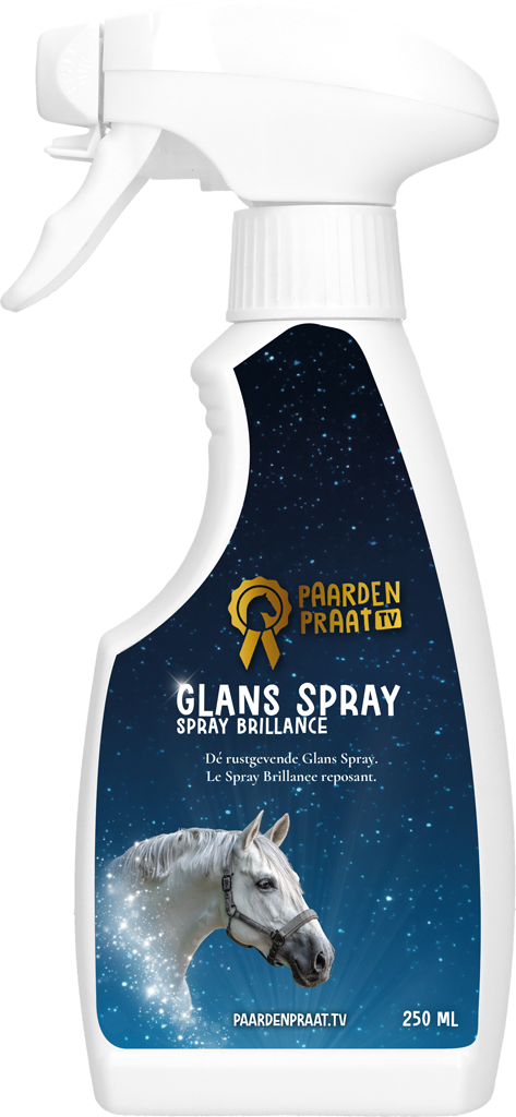 Paardenpraat TV Glans Spray 250 ml voor Huid, Haar en Manen - afbeelding 1