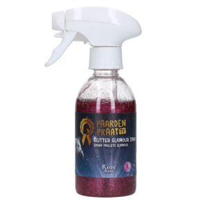 Paardenpraat TV Glitter Glamour Spray Roze 250 ml