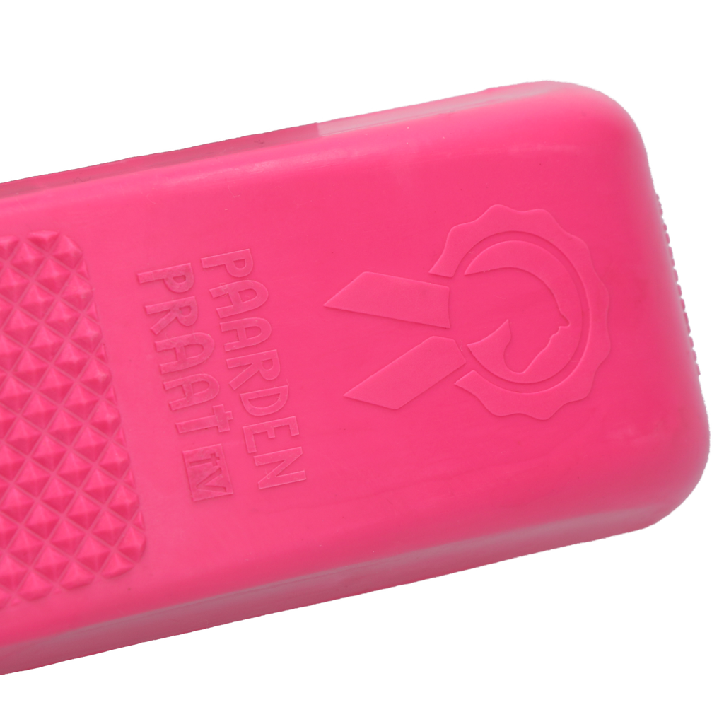 Paardenpraat Grooming Brush Roze M - Multifunctionele Borstel voor Paarden - afbeelding 3