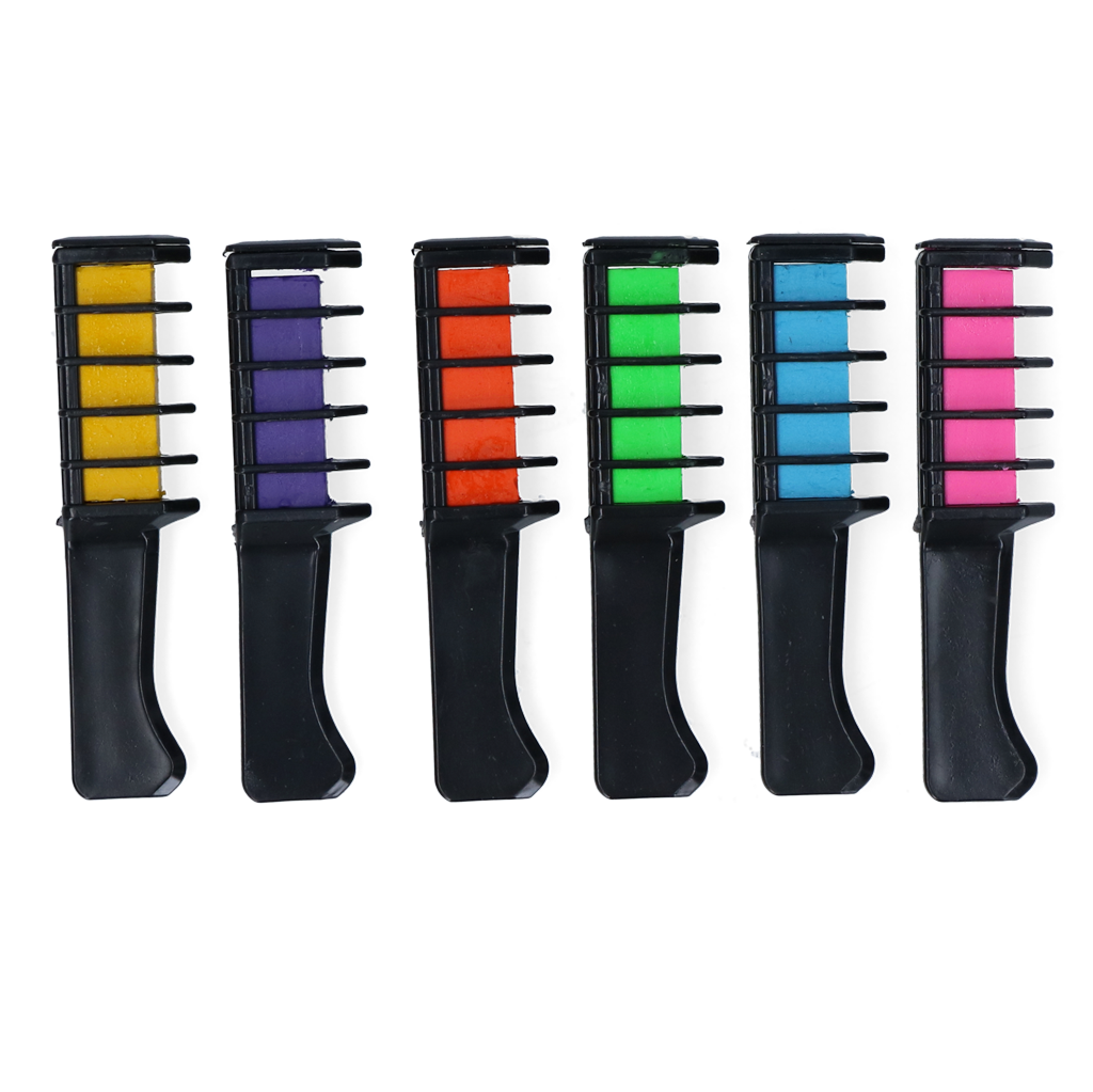 Paardenpraat Regenboog Kleurkrijt - 6 stuks - afbeelding 3