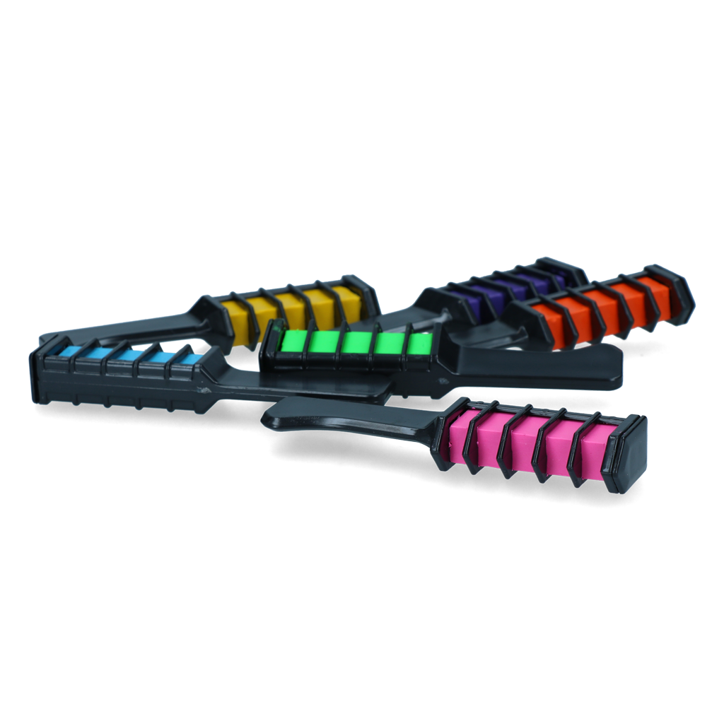 Paardenpraat Regenboog Kleurkrijt - 6 stuks - afbeelding 4