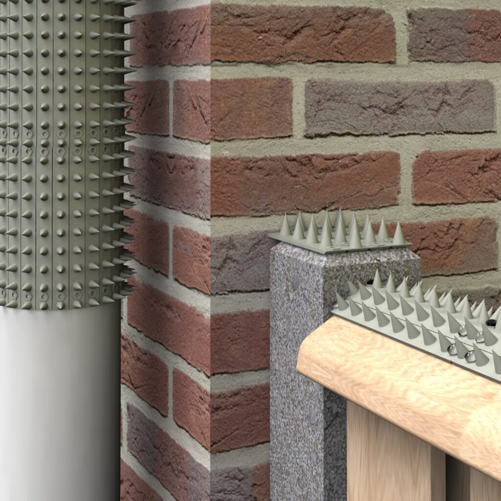 Hofman Pest Control Puntstrip voor Dierenwering 61 cm Grijs - afbeelding 3