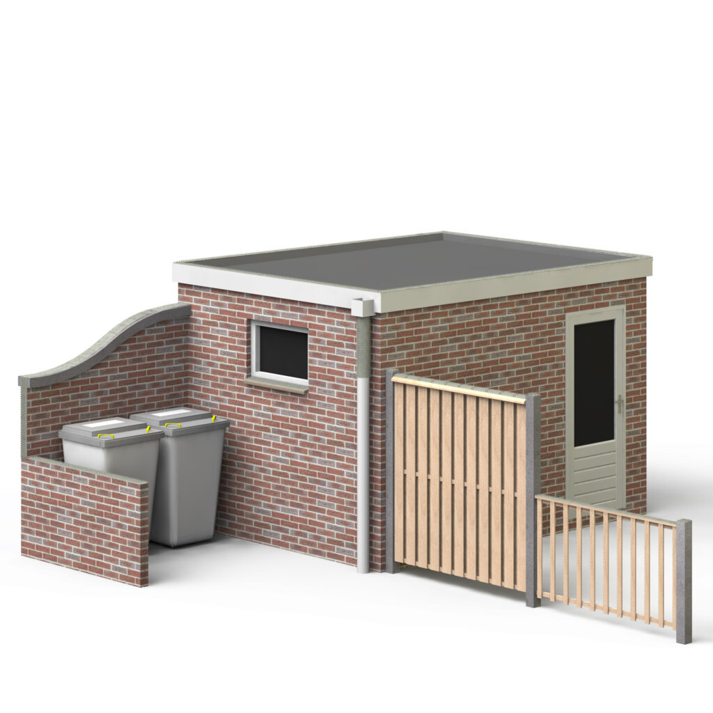 Hofman Pest Control Puntstrip voor Dierenwering 61 cm Grijs - afbeelding 2