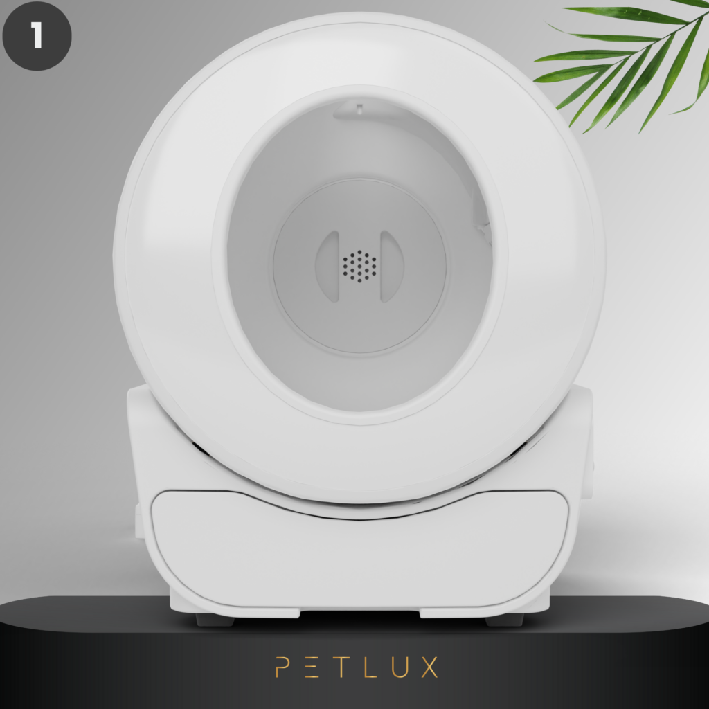 Petlux V3 Automatische Kattenbak Wit - Ruim en Comfortabel - afbeelding 3