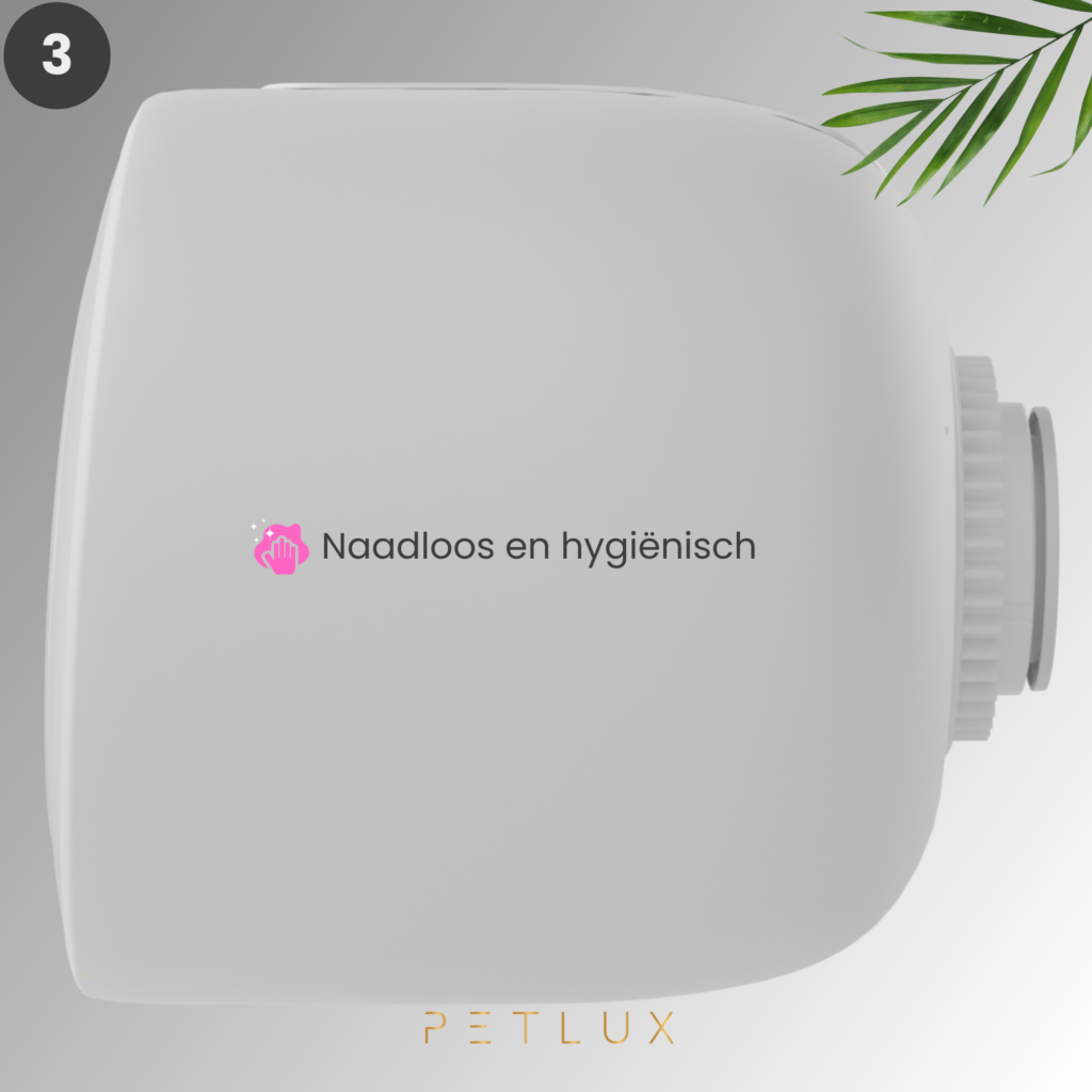 Petlux V3 Automatische Kattenbak Wit - Ruim en Comfortabel - afbeelding 5