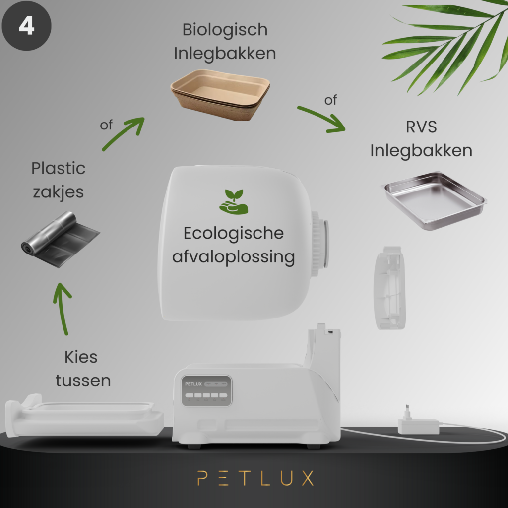 Petlux V3 Automatische Kattenbak Wit - Ruim en Comfortabel - afbeelding 6