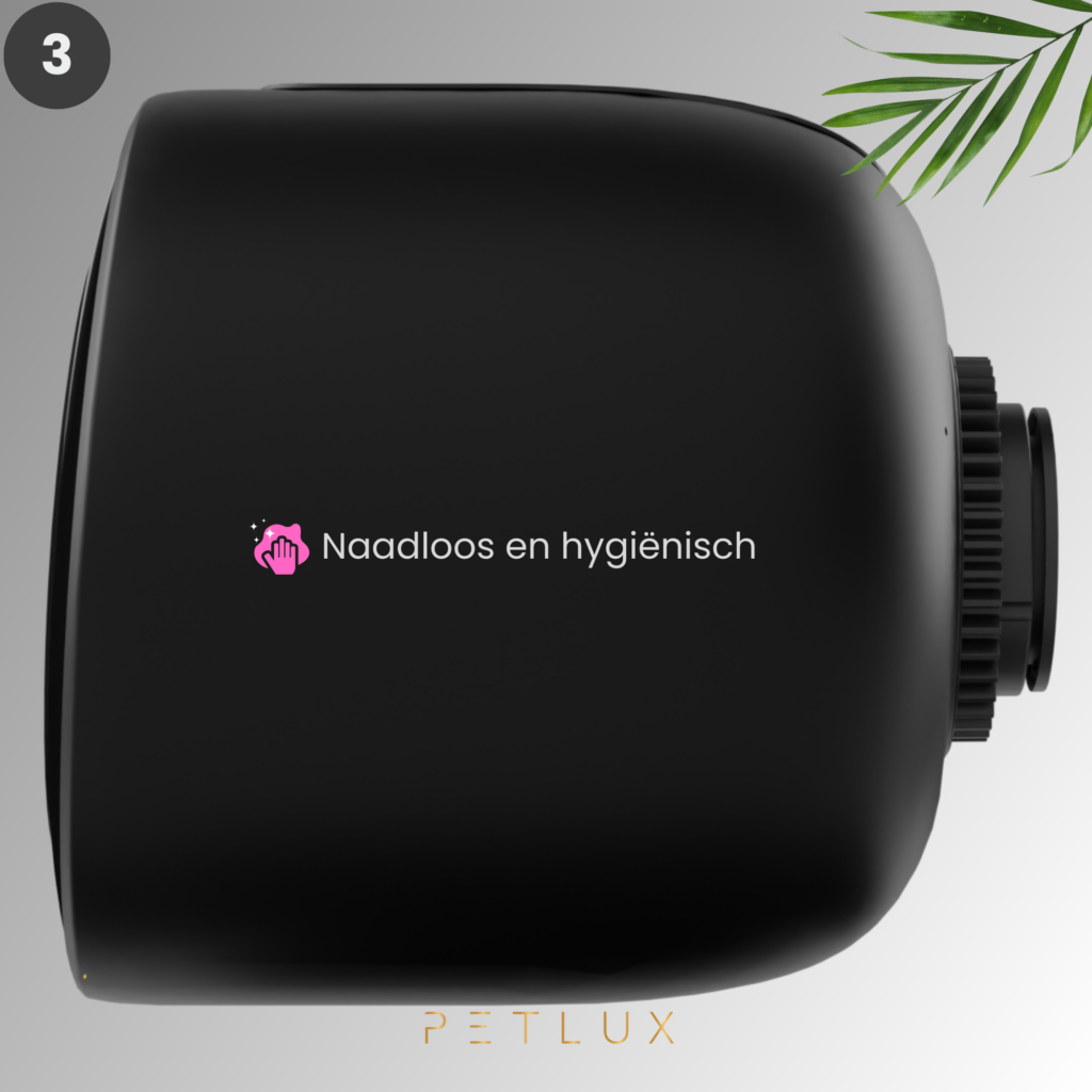 Petlux V3 Automatische Kattenbak Zwart voor Grote en Kleine Katten - afbeelding 5