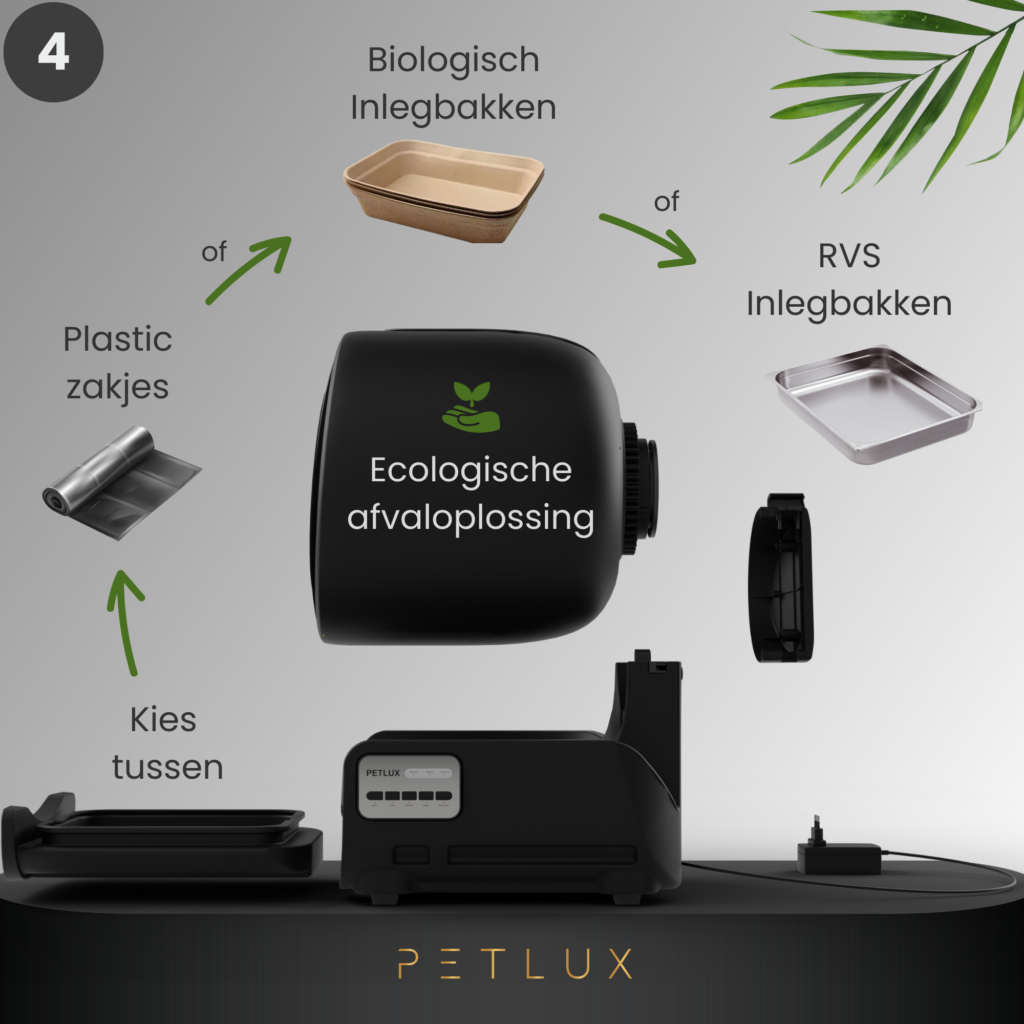 Petlux V3 Automatische Kattenbak Zwart voor Grote en Kleine Katten - afbeelding 6