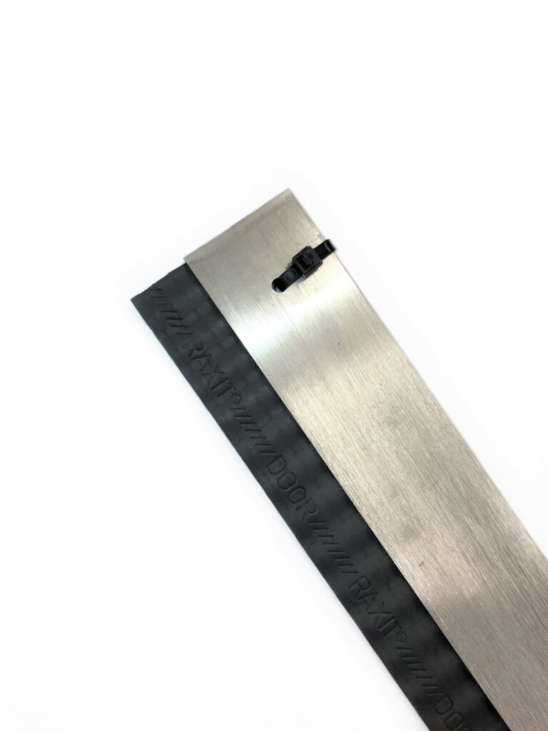 Raxit Deurstrip 1 meter met RVS Montage- en Afdekstrip - afbeelding 1