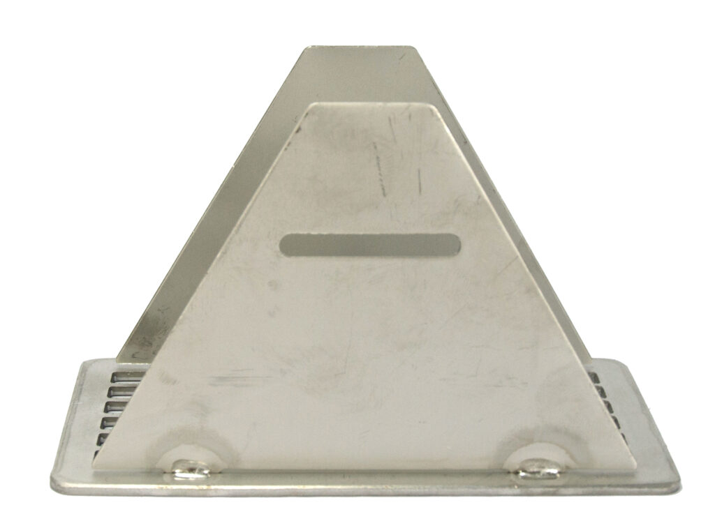 RenoFix RVS Renovatierooster 5 x 10,5 cm voor kruipruimteventilatie - afbeelding 3