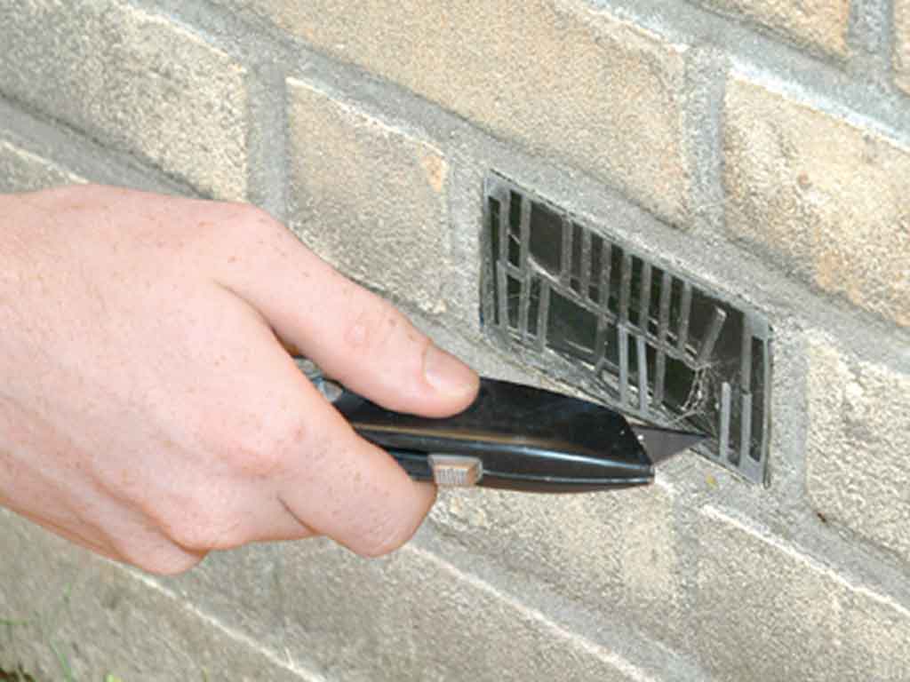 RenoFix RVS Renovatierooster 5 x 10,5 cm voor kruipruimteventilatie - afbeelding 5