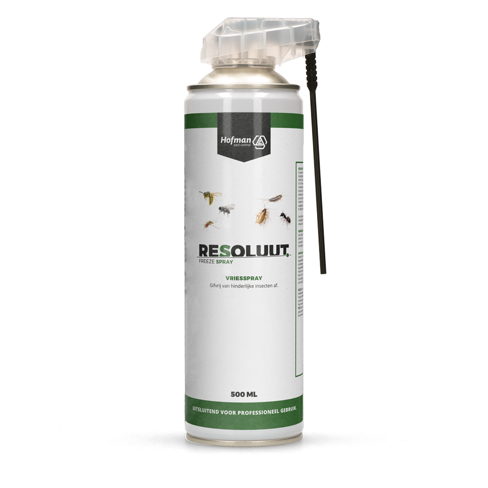 Resoluut Freeze Spray - Bevries kruipende en vliegende insecten