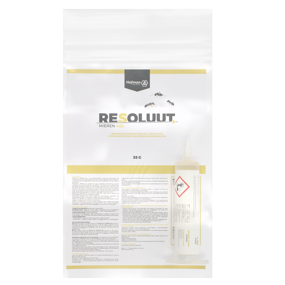 Resoluut Mieren Gel 35 g - Effectieve bestrijding van mieren - afbeelding 1
