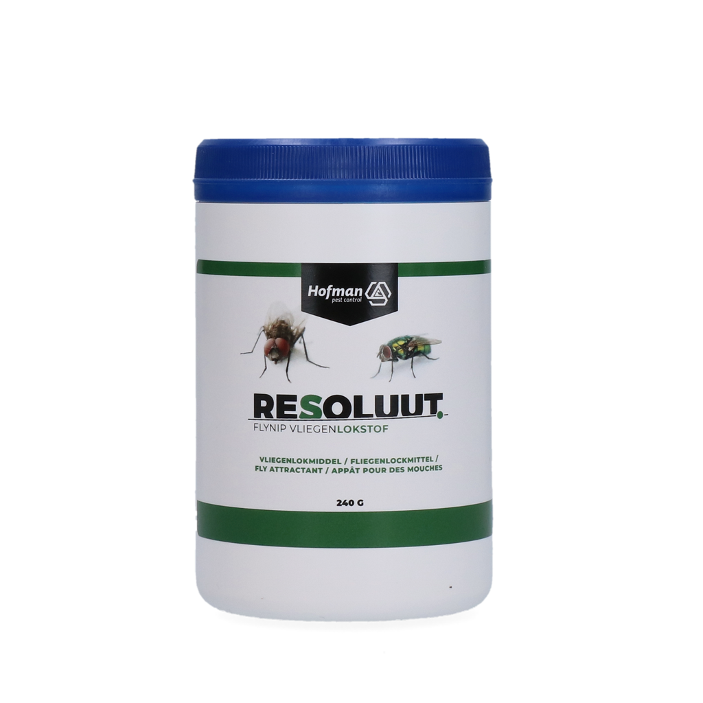 Resoluut FlyNip Vliegenlokstof 240 g - Effectieve bestrijding van vliegen