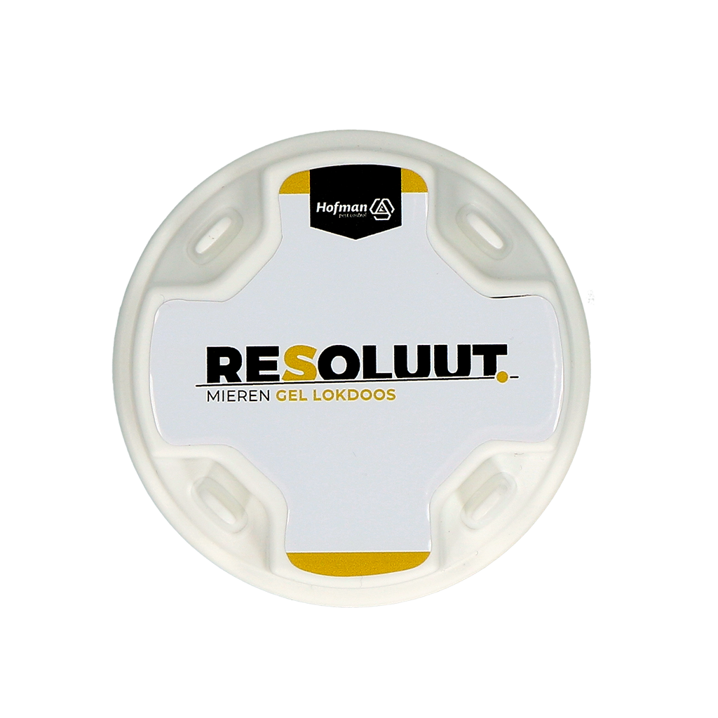 Resoluut Mieren Gel Lokdoos 20 stuks - Voor het bestrijden van zwarte wegmieren - afbeelding 3
