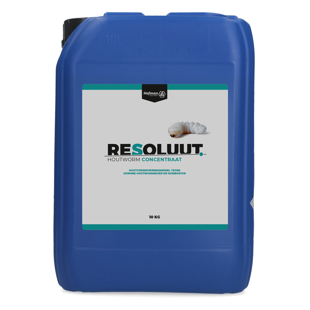 Resoluut Houtworm Concentraat 10 kg - Houtconserveringsmiddel