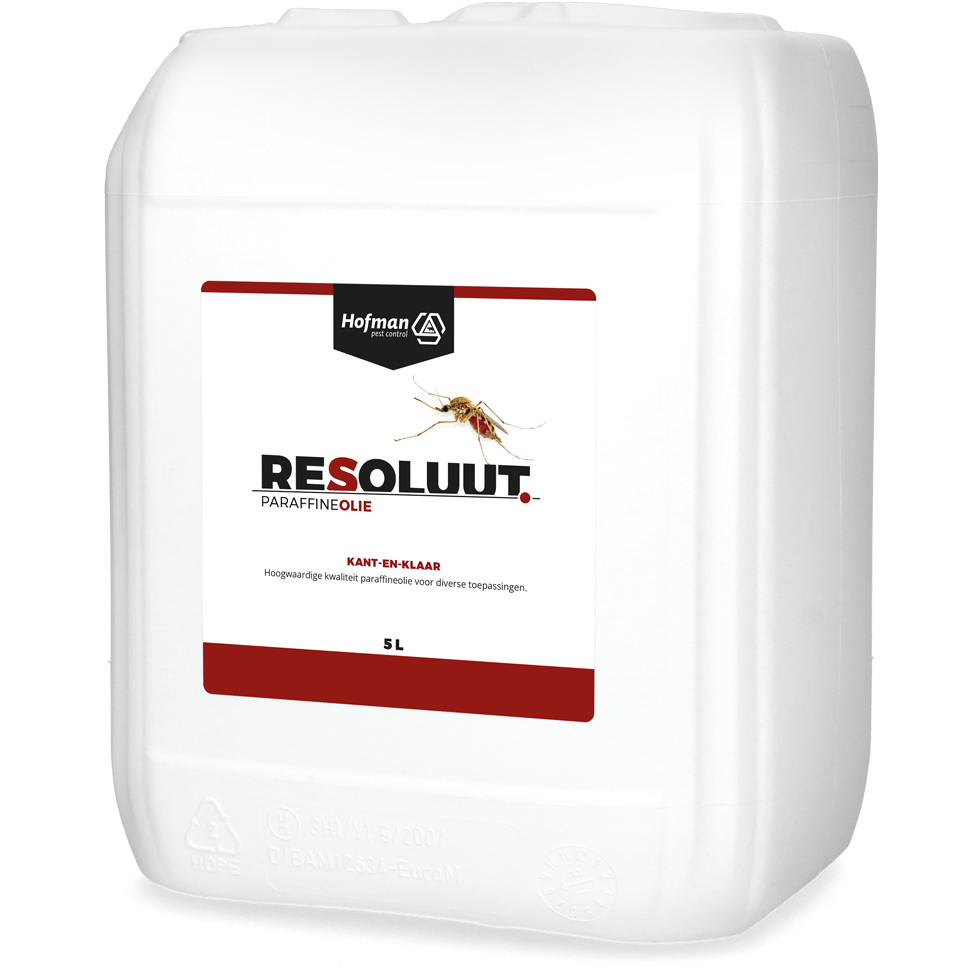 Resoluut Paraffineolie 1 liter - Voor het bestrijden van muggenlarven