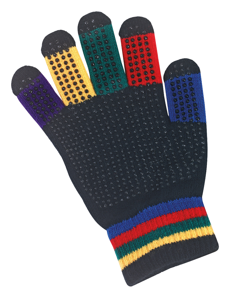 Rijhandschoen Magic Grippy Regenboog Kids - 1 maat