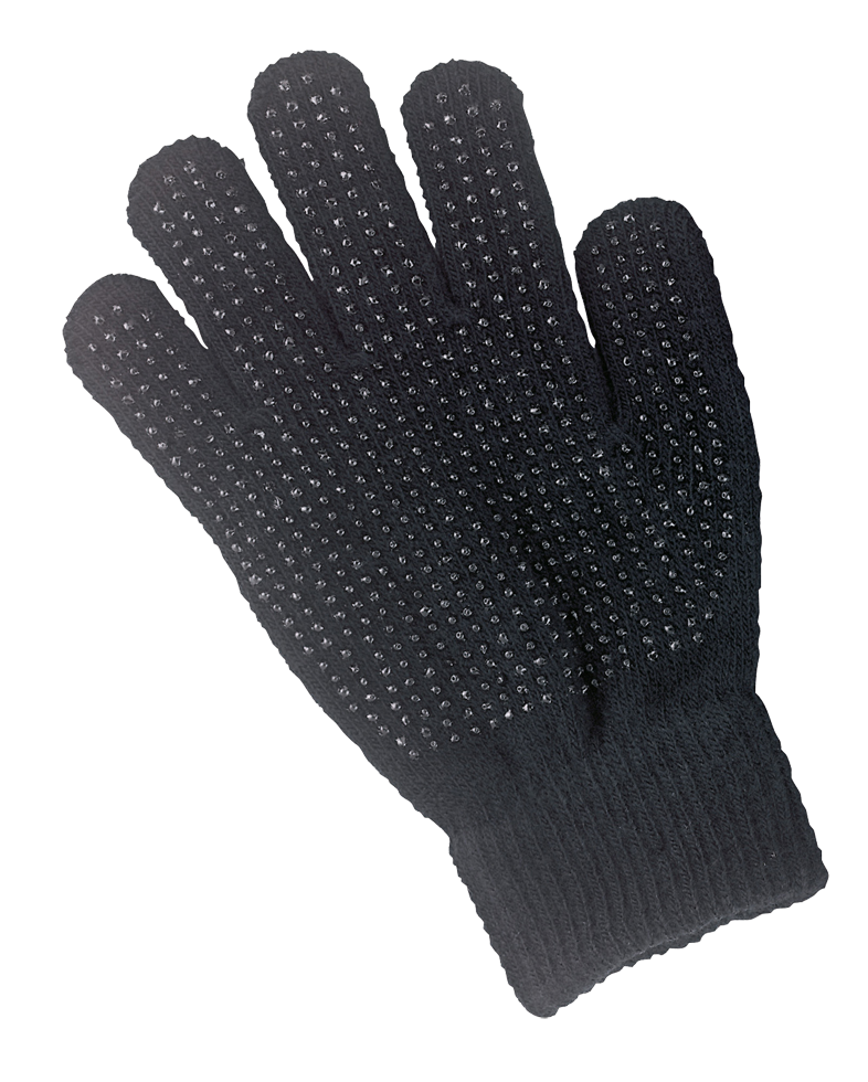 Magic Grippy Handschoen Zwart voor Kinderen - Universele Maat - afbeelding 1