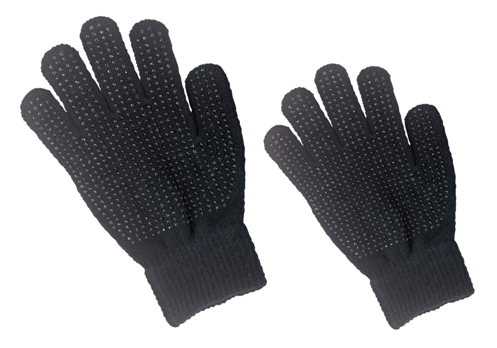 Magic Grippy Handschoen Zwart voor Kinderen - Universele Maat - afbeelding 2