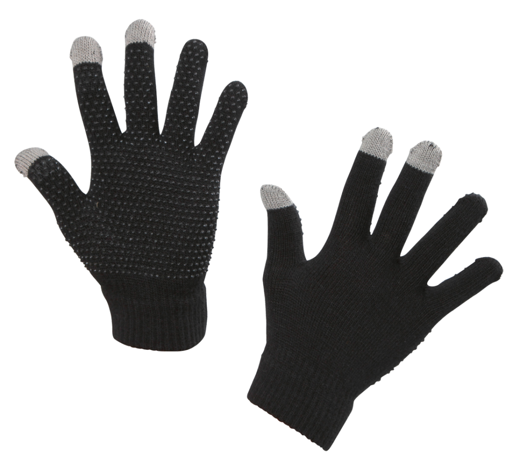 Rijhandschoen Magic Touch zwart 1size4all - afbeelding 4