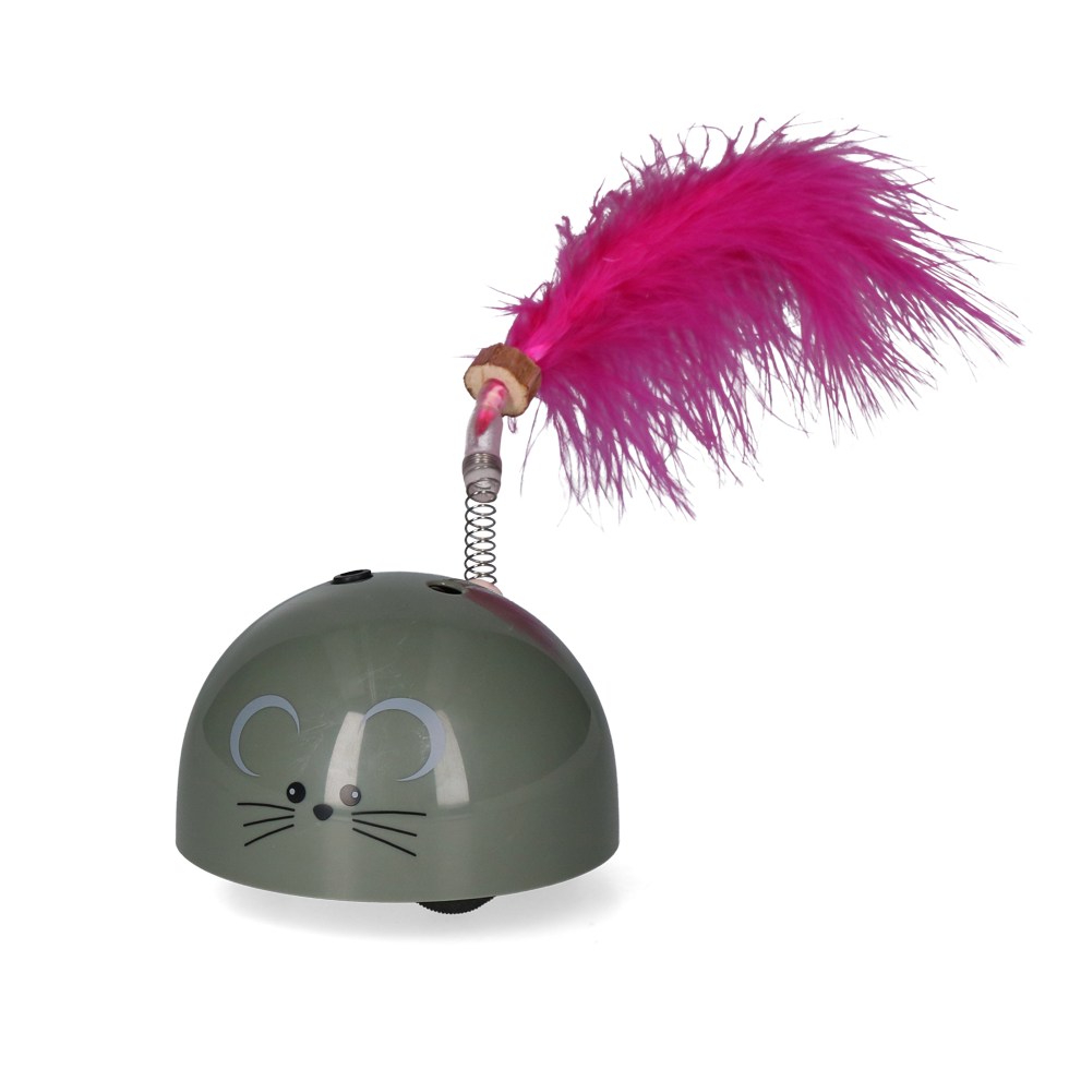 Robocat Muis Grijs - Interactief Speelgoed voor Katten - afbeelding 3