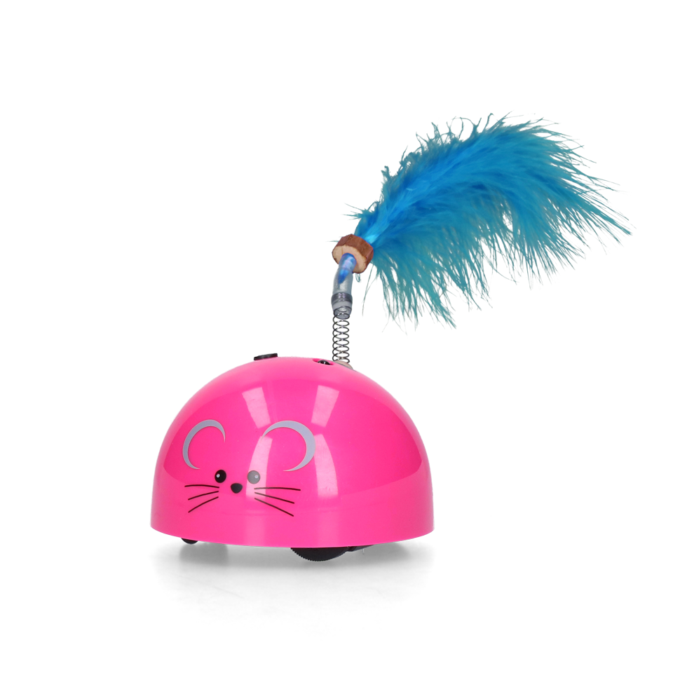Robocat Muis Roze - Interactief Speelgoed voor Katten - afbeelding 2