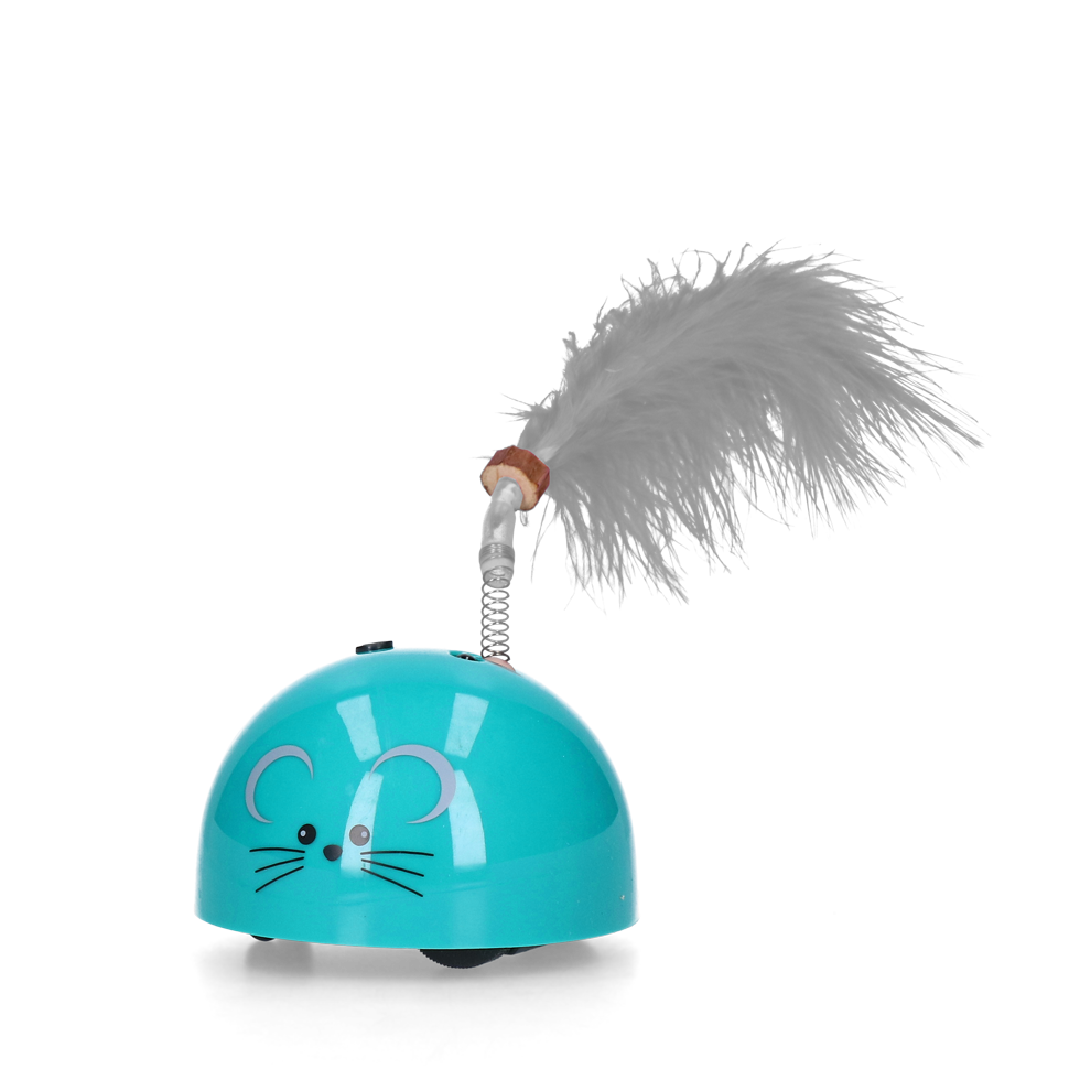 Robocat Muis Petrol - Interactief Speelgoed voor Katten - afbeelding 2