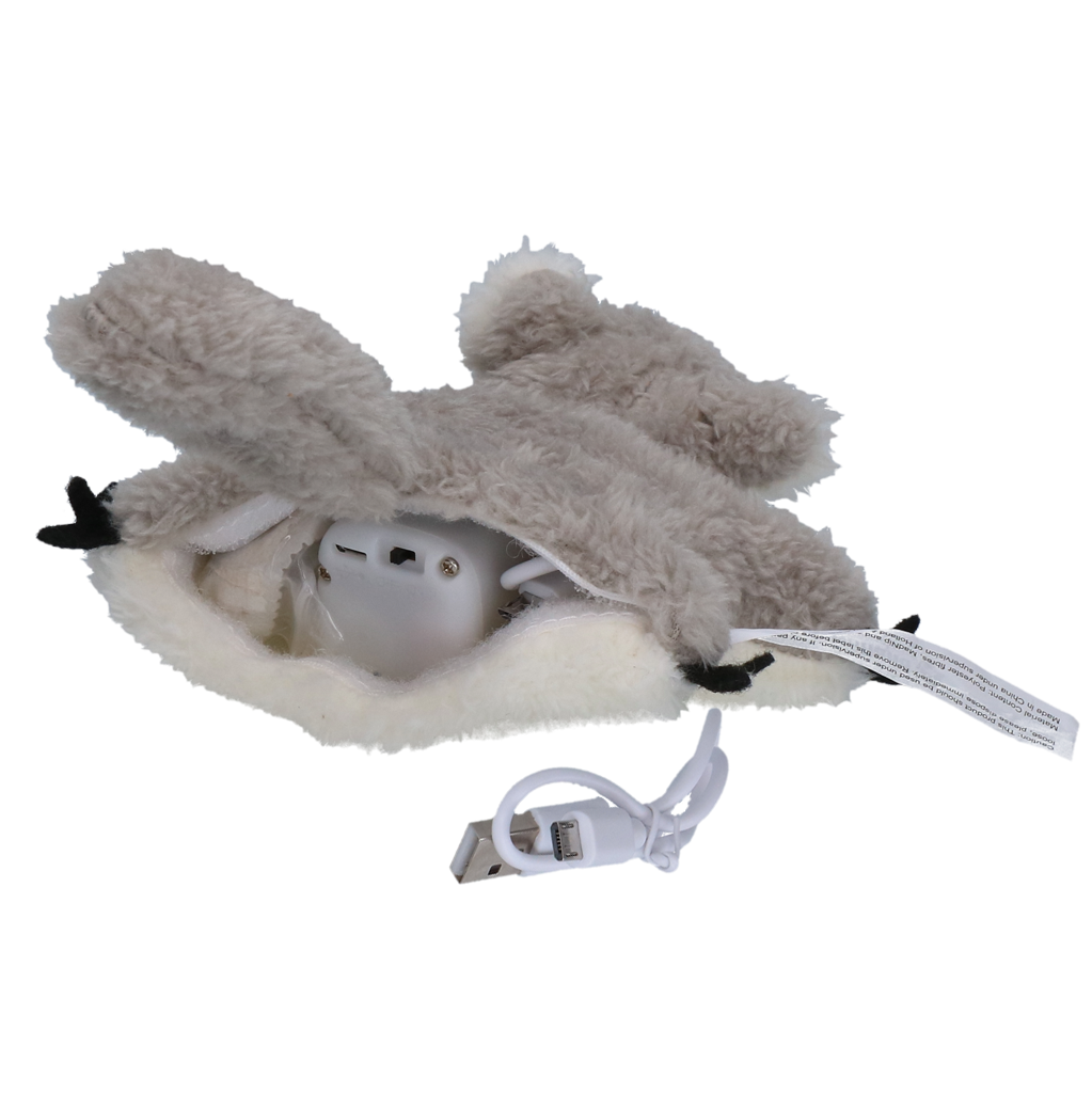 Robocat Eekhoorn - Bewegend en piepend kattenspeeltje met madnip - afbeelding 3