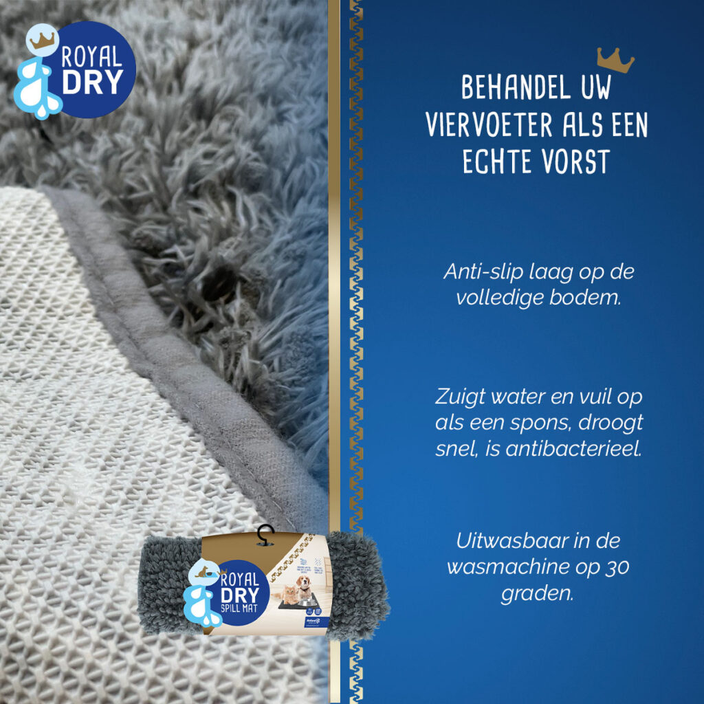 Royal Dry Knoeimat Voor Honden En Katten - 61 x 45 cm - afbeelding 3