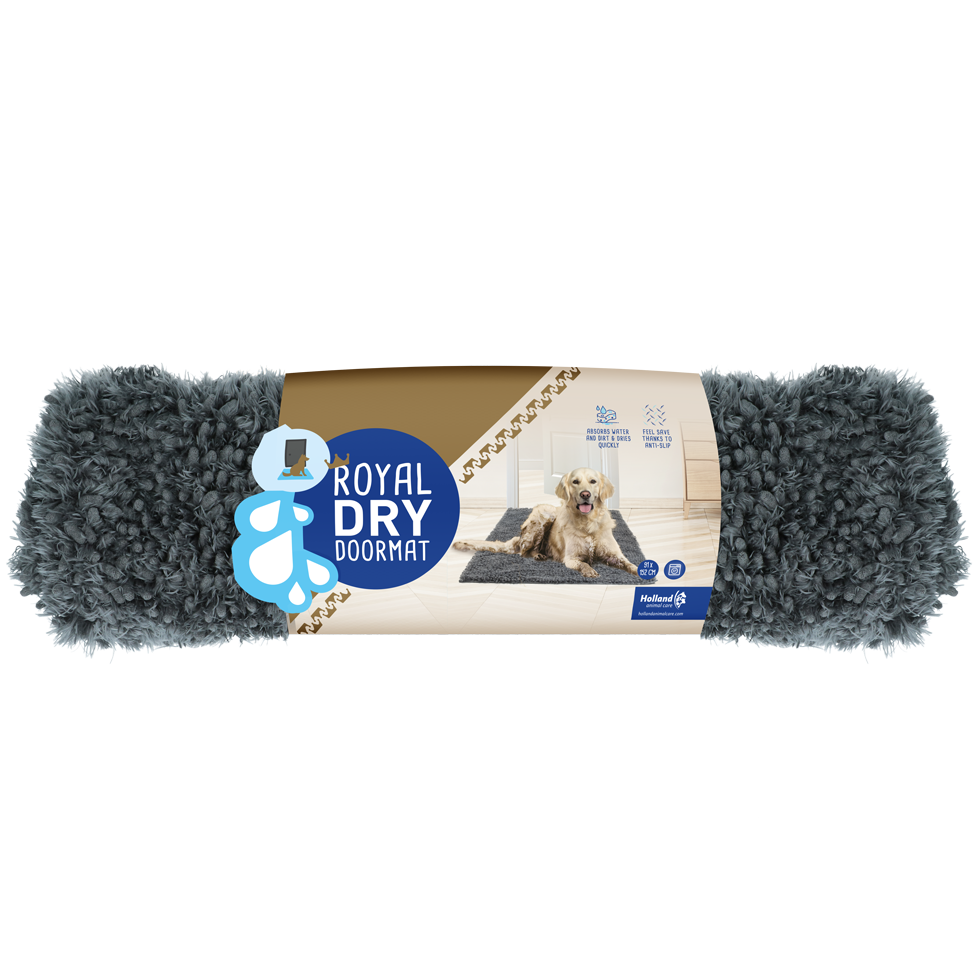 Royal Dry Deurmat Voor Honden L - Super absorberend en zacht - afbeelding 1