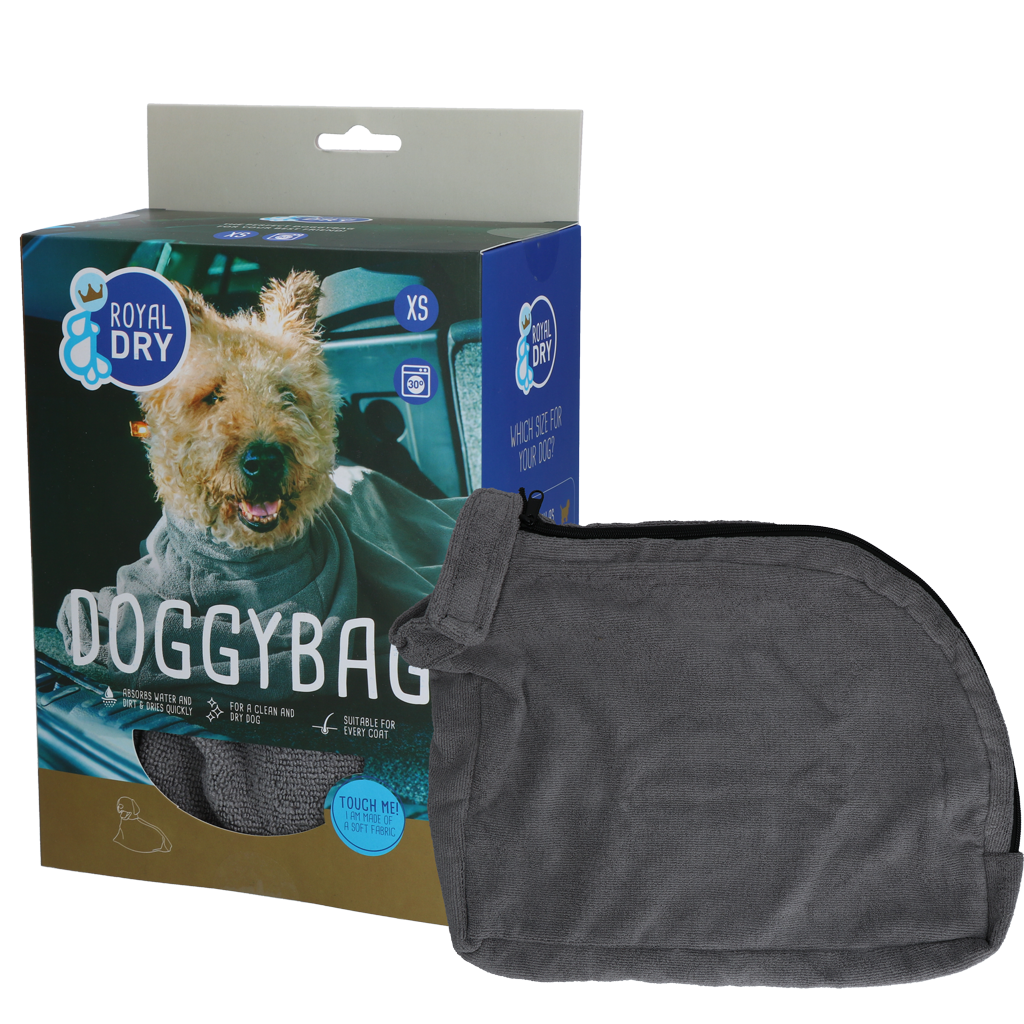 Royal Dry Doggy Bag Droogzak XS - Super absorberend en zacht - afbeelding 1