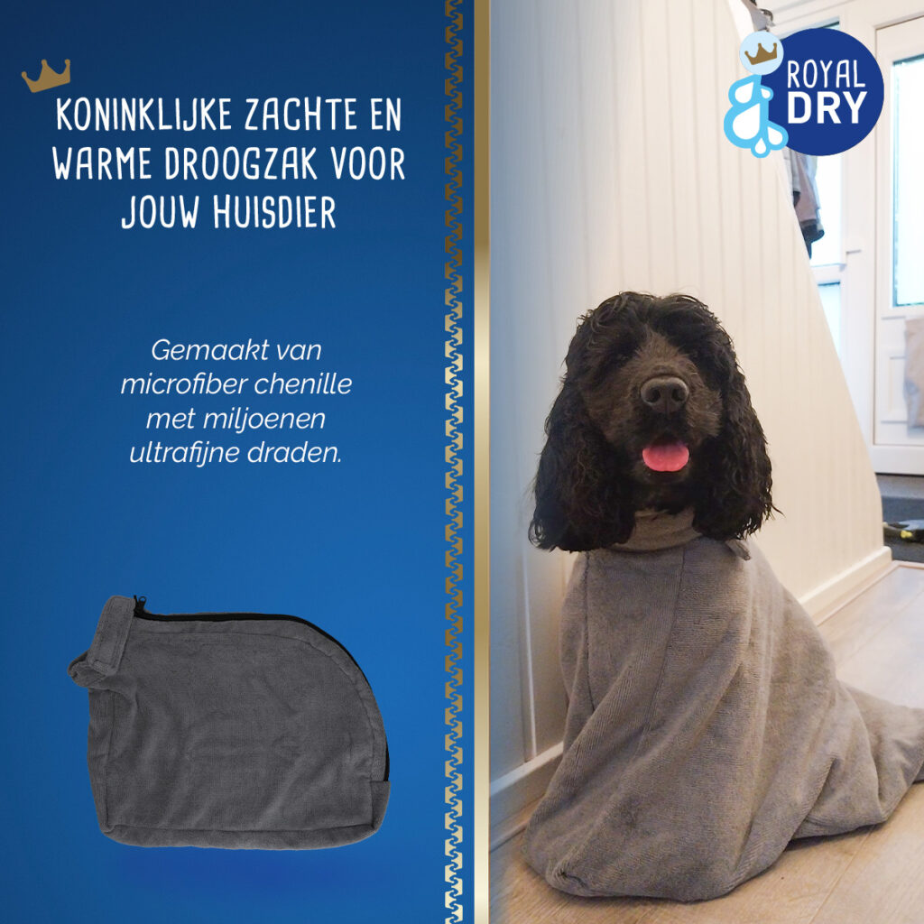 Royal Dry Doggy Bag Droogzak S voor Honden - afbeelding 5
