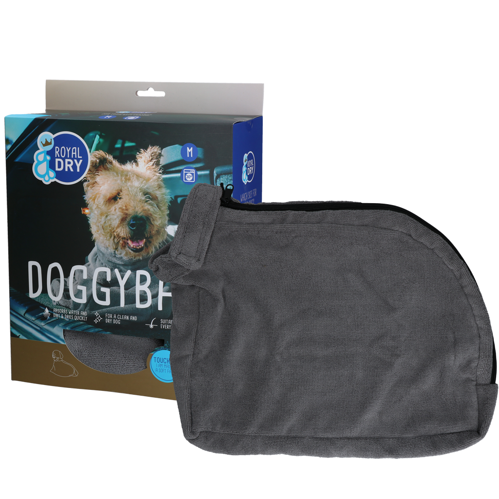 Royal Dry Doggy Bag Droogzak M - Super absorberend voor honden - afbeelding 1