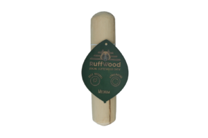 Ruffwood Kauwstaaf Coffee M - 22 cm, Ø 4,8 cm