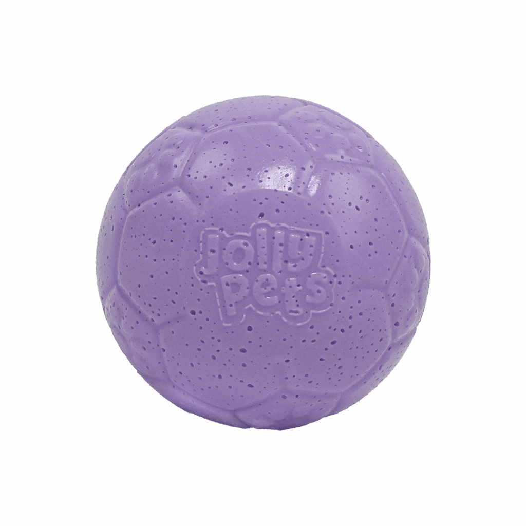Jolly Mini Soccer Ball Lichtpaars XS (7,5 cm) - Hondenspeelgoed - afbeelding 1