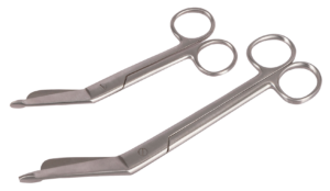 Verbandschaar RVS 145 mm zonder kartelrand
