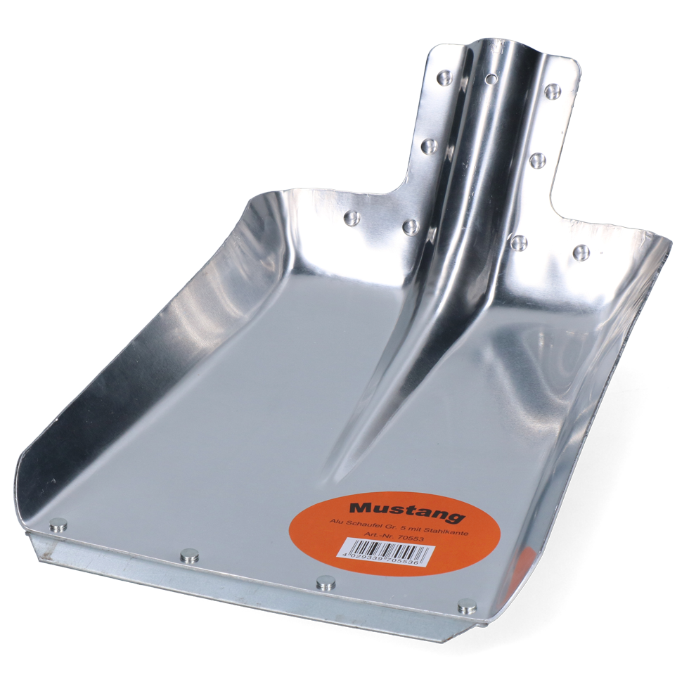Mustang aluminium schop 27 cm breed, lichtgewicht en duurzaam
