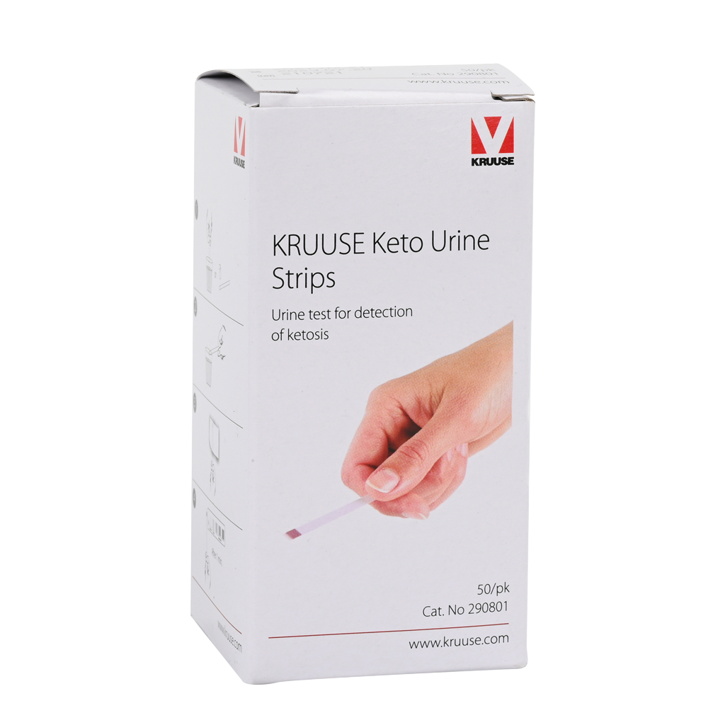 KRUUSE Ketose Urine Teststrips 50 stuks voor melkkoeien - afbeelding 2