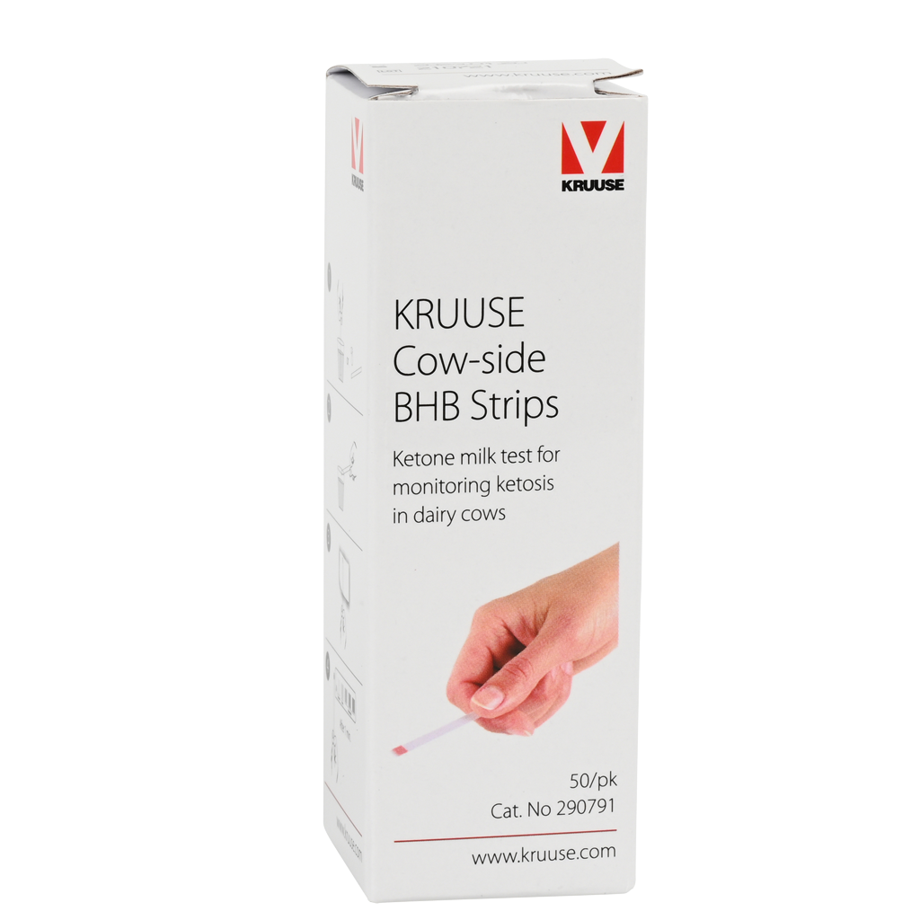 KRUUSE Ketose Melk Teststrips 50 stuks - Voor het detecteren van ketose - afbeelding 2