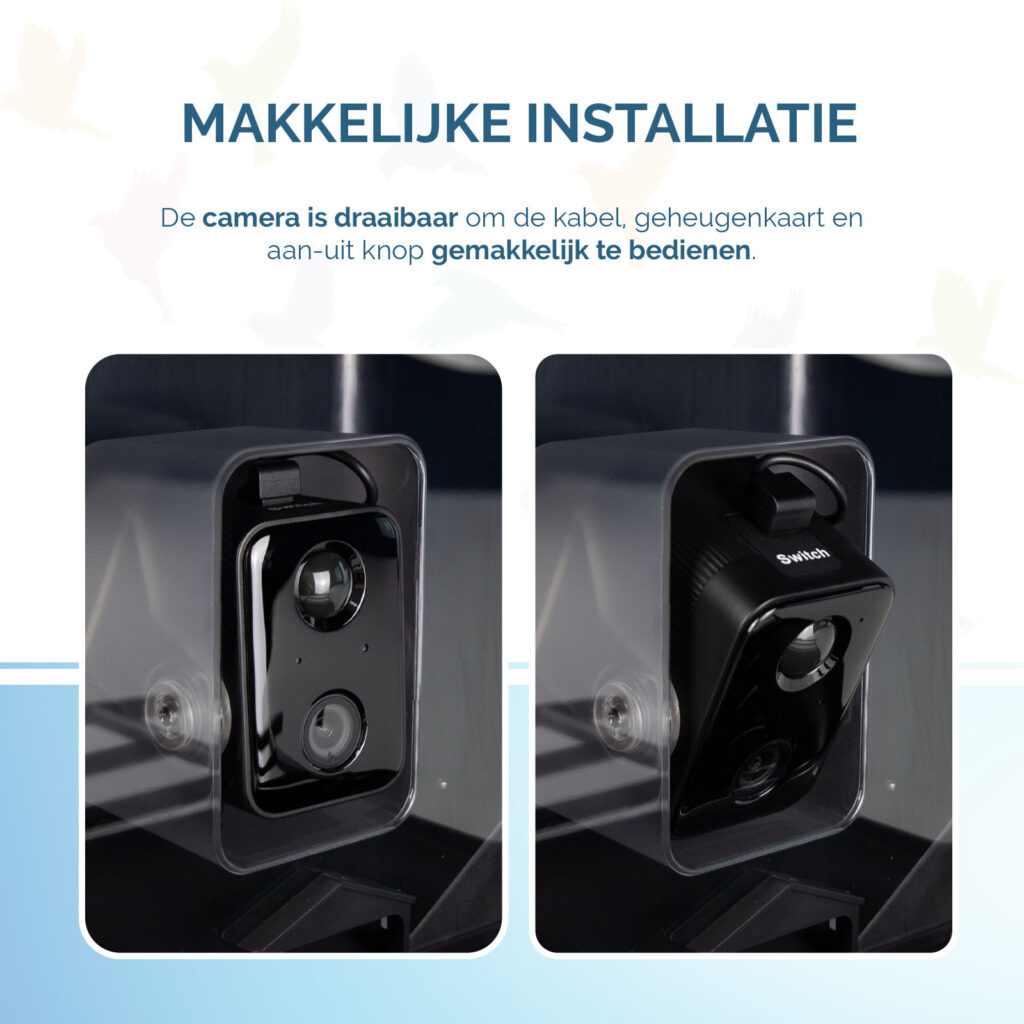 Hofman Animal Care AI Bird Feeder met Camera - Slim Vogelvoerhuisje - afbeelding 3